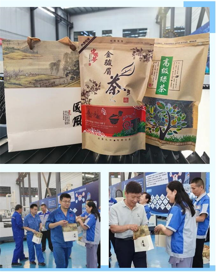 隨著炎炎夏日的來臨，近期氣溫逐步攀升，為切實做好夏季防暑降溫工作，保障員工的身體健康，7月17日下午，山東金格瑞開展“您戰(zhàn)高溫助振興 我送清涼鼓干勁”--夏送清涼主題活動，給所有的員工送上了防暑降溫茶，用愛心給這個炎夏降溫。.jpg